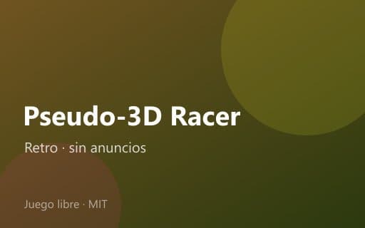 Pseudo-3D Racer