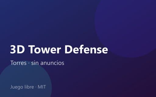 3D Tower Defense